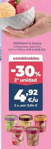 La Sirena La sirena - diferentes abons 500 ml oferta