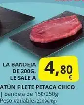 Supermercados MAS La bandeja de 200g oferta