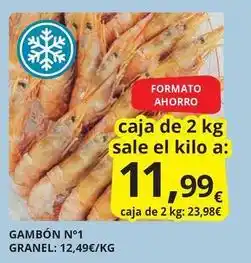 Supermercados MAS Gambón n° 1 oferta