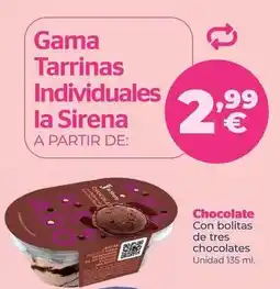 La Sirena La sirena - chocolate oferta
