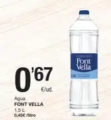 SPAR Fragadis Font vella - agua oferta