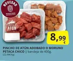 Supermercados MAS Pincho de atun adobado o moruno oferta