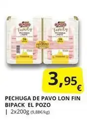 Supermercados MAS Elpozo - pechuga de pavo lon fin oferta