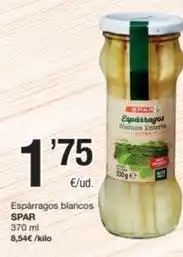 SPAR Fragadis Spar - esparragos blancos oferta