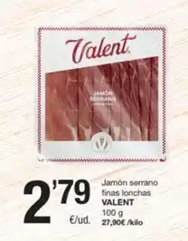 SPAR Fragadis Serrano - jamón finas lonchas oferta