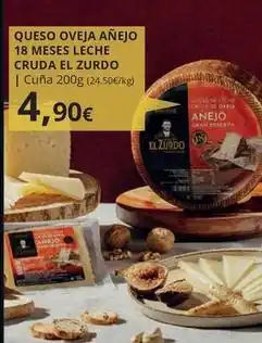 Supermercados MAS Gran reserva - queso oveja anejo 18 meses leche cruda oferta