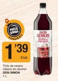 SPAR Fragadis Don simón - tinto de verano clasico sin alcohol oferta