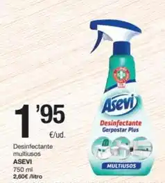 SPAR Fragadis Asevi - desinfectante multiusos oferta
