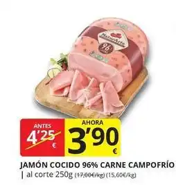 Supermercados MAS Naturarte - jamon cocido oferta