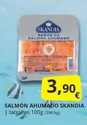 Supermercados MAS Skandia - salmón ahumado oferta