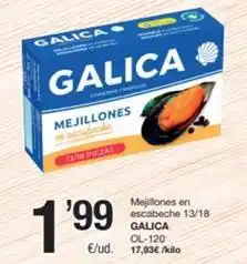 SPAR Fragadis Galica - mejillones en escabeche oferta