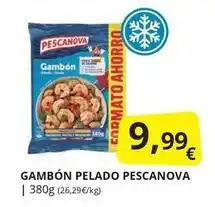 Supermercados MAS Pescanova - gambon pelado oferta