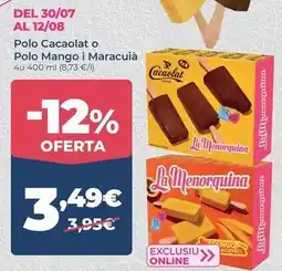 La Sirena Cacaolat - polo o polo mango i maracuia oferta