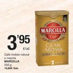 SPAR Fragadis Marcilla - cafe molido natural o mezcla oferta
