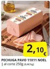 Supermercados MAS Noel - pechuga pavo oferta