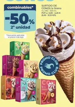 La Sirena La sirena - surtido de conos oferta