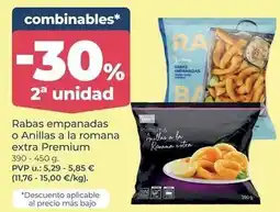 La Sirena Premium - rabas empanadas o anillas a la romana extra oferta