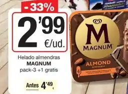 SPAR Fragadis Magnum - helado almendras oferta