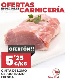 Díaz Cadenas Special - cinta de lomo cerdo trozo oferta