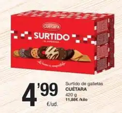 SPAR Fragadis Cuétara - surtido de galletas oferta