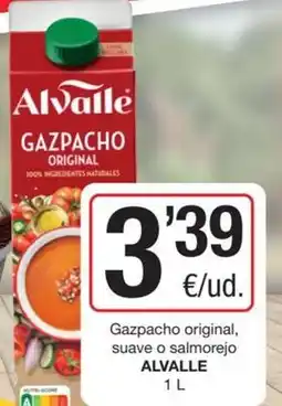 SPAR Fragadis Alvalle - gazpacho original suave o salmorejo oferta