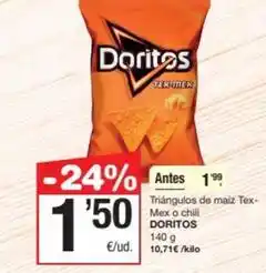 SPAR Fragadis Doritos - triángulos de maiz oferta
