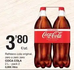 SPAR Fragadis Coca-cola - refresco cola original, zero o zero zero oferta