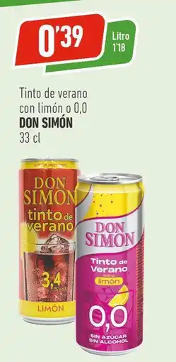 Supermercados Deza Don simón - tinto de verano con limon oferta