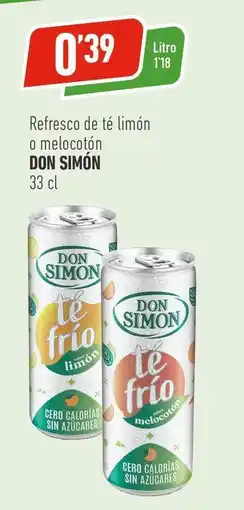 Supermercados Deza Don simón - refresco de te limón o melocoton oferta
