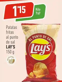 Supermercados Deza Lay's - patatas fritas al punto de sal oferta