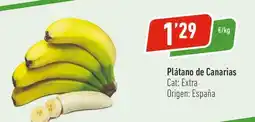 Supermercados Deza Origen - platano de canarias oferta