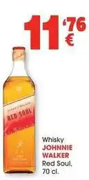 TOP Cash & Carry Johnnie walker - whisky red soul oferta