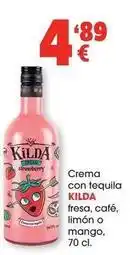 TOP Cash & Carry Kilda - crema con tequila fresa, cafe, limon o mango oferta