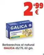 TOP Cash & Carry Galica - berberechos al natural oferta