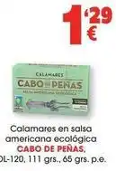 TOP Cash & Carry Cabo de peñas - calamares en salsa americana ecologica oferta