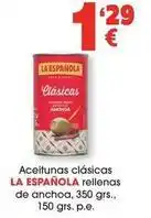TOP Cash & Carry La española - aceitunas clasicas rellenas de anchoa oferta