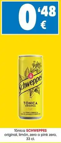 TOP Cash & Carry Schweppes - tonica original oferta