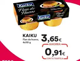 SUPER AMARA Kaiku - flan de huevo oferta