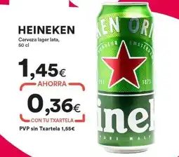 SUPER AMARA Heineken - cerveza lager lata oferta