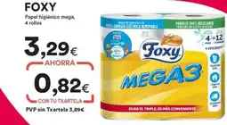 SUPER AMARA Foxy - papel higienico mega oferta