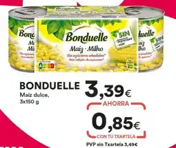 SUPER AMARA Bonduelle - maiz dulce oferta