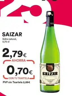 SUPER AMARA Saizar - sidra natural oferta
