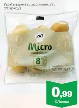 Sorli Natur - patata especial microones pat d'espanya oferta