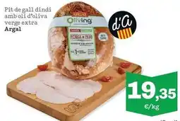 Sorli Argal - pit de gall dindi amb oli d'oliva verge extra oferta