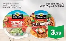 Sorli Florette - barqueta completa japo o extreme oferta