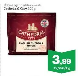 Sorli Cathedral city - formatge cheddar curat oferta