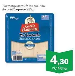Sorli García baquero - formatge semi falca tallada oferta