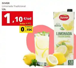 Tu Trébol Hipermercados Juver - limonada tradicional oferta