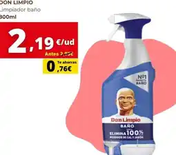 Tu Trébol Hipermercados Don limpio - dop bano oferta