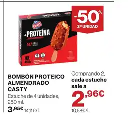 Supercor CASTY Bombón proteico almendrado oferta
